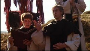 Monty Python and the Holy Grail 'Three shall be the number thou shalt count, and the number of the counting shall be three. Four shalt thou not count, neither count thou two, excepting that thou then proceed to three. Five is right out.'